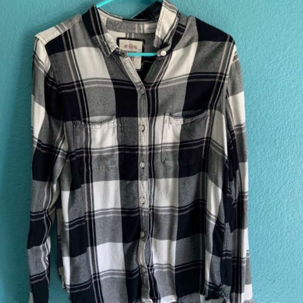 Black and White Flannel